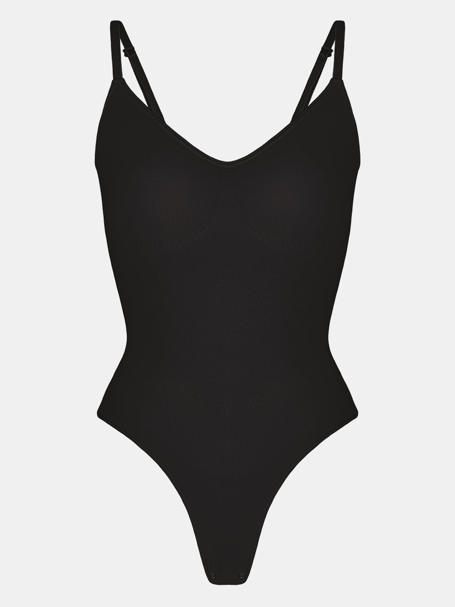Stefanie - Smoothing Seamless Thong Shaper - Bella Fit USXS/SBlack
