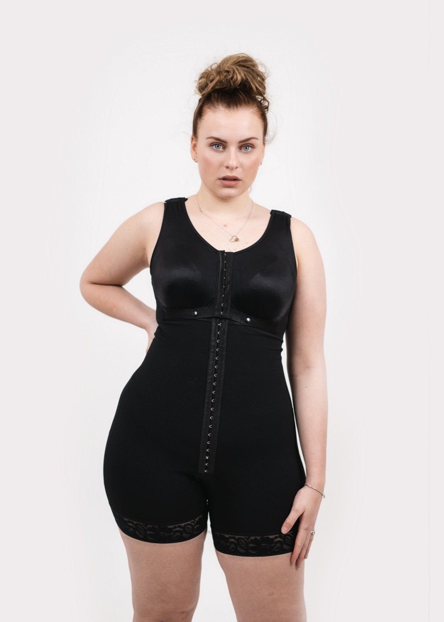 Tess - Compressing Full Body & Bust Suit - Bella Fit USSBlack