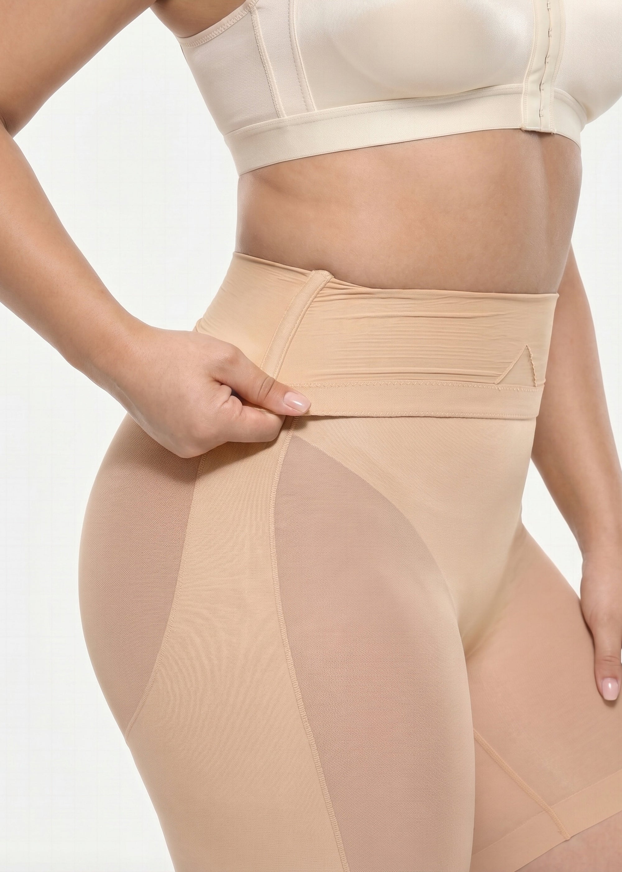 Madison High-Waist CoreLock™ Anti-Roll Butt Lift Shaper Shorts