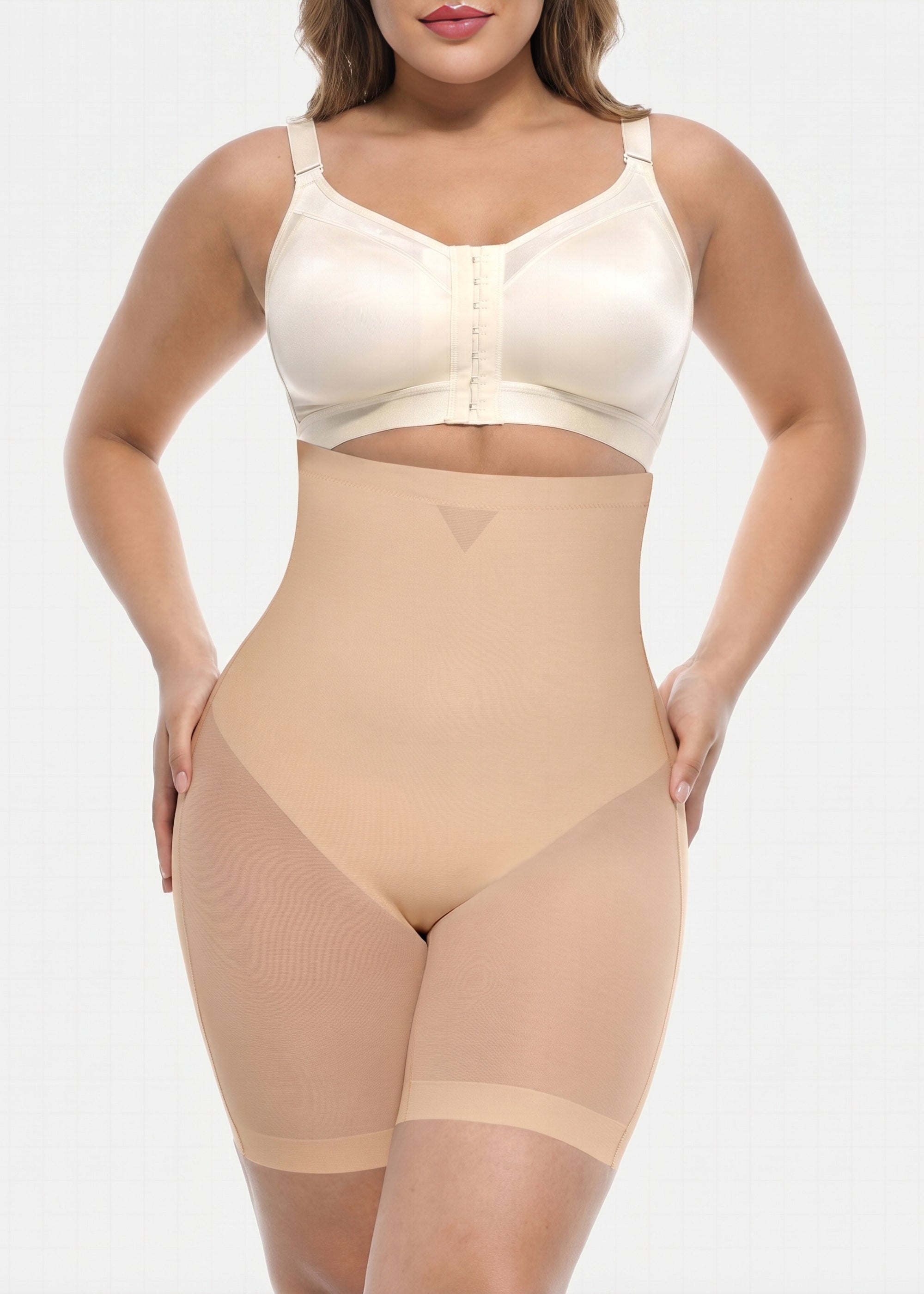 Madison High-Waist CoreLock™ Anti-Roll Butt Lift Shaper Shorts